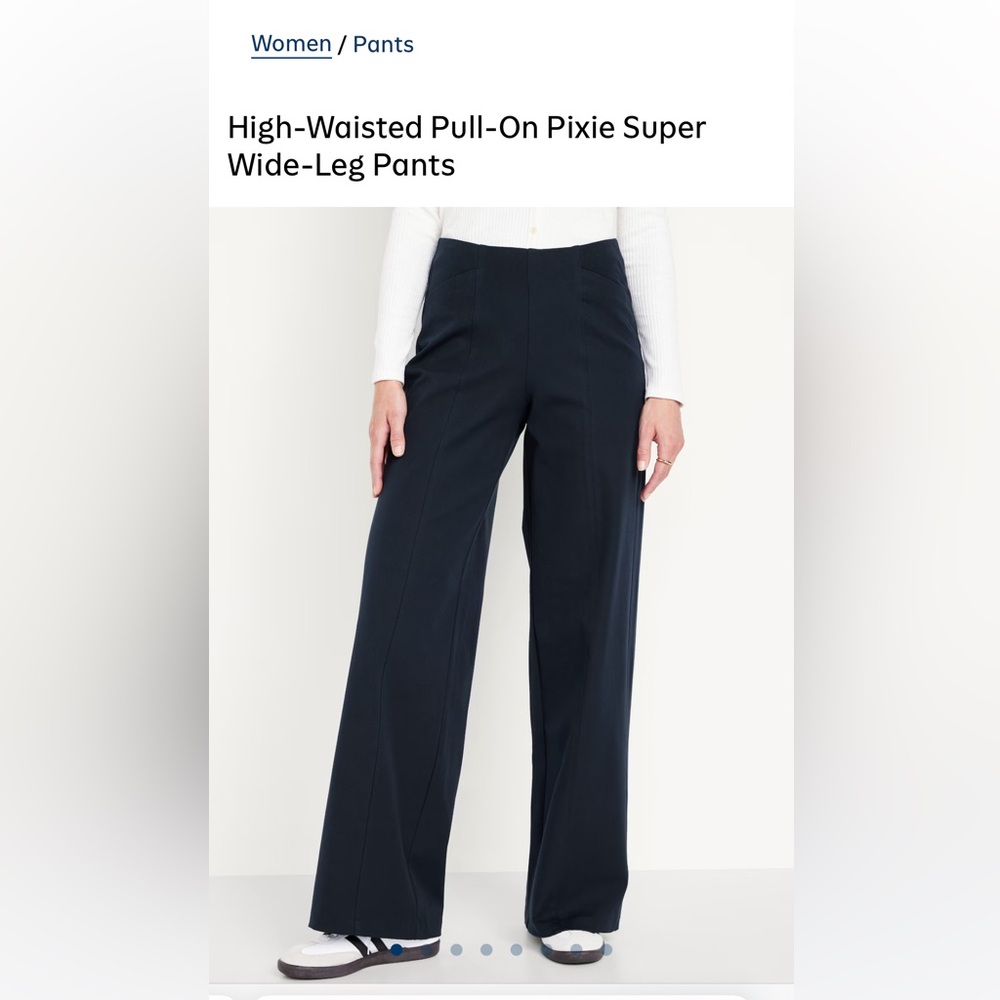 Old Navy Navy High-Rise Pants